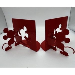 Disney x Michael Graves Moller Design Mickey Mouse Red Bookends Pair